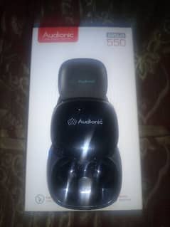 Audionic earbuds 550. brand new. price final