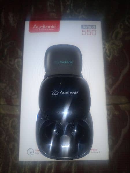 Audionic earbuds 550. brand new. price final 0