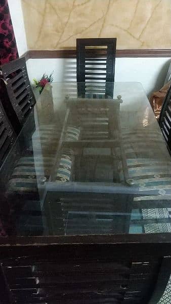 Dining Table (with 6 chairs) 0