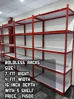 racks Oil and racks Departmental’s store racks Boltless racks Medium