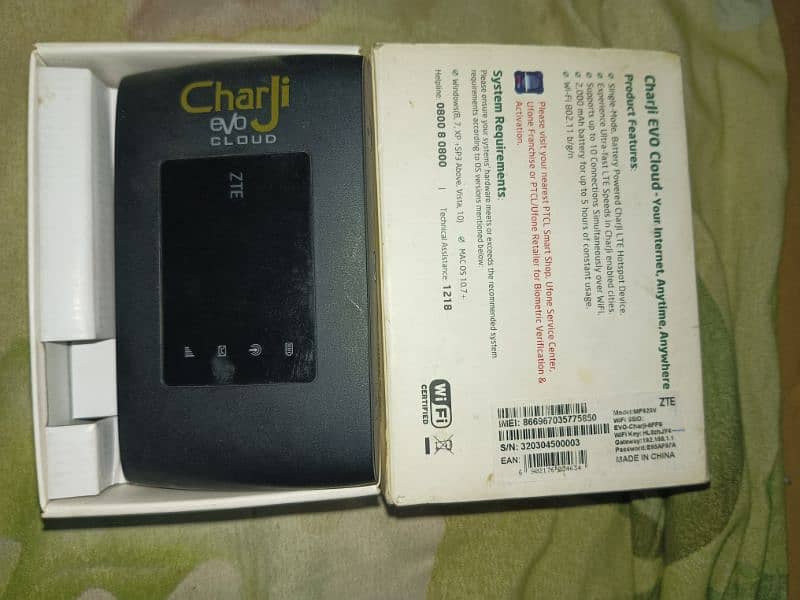 ptcl evo charji device for urgent sale 2