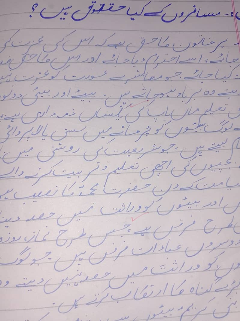 Handwriting Assignment writer 15