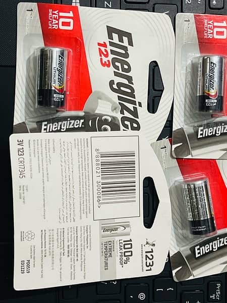Energizer Cr123 10 years battery life 2030 1