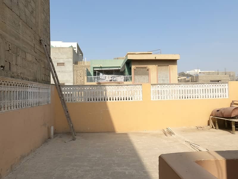 Upper Portion 4 Bedrooms With Roof Mehmoodabad Azam Town Area Near To Bakht Bharee Chiniot Hospital, Karachi 12