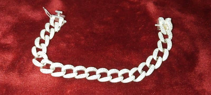 Men's Silver Bracelet 1