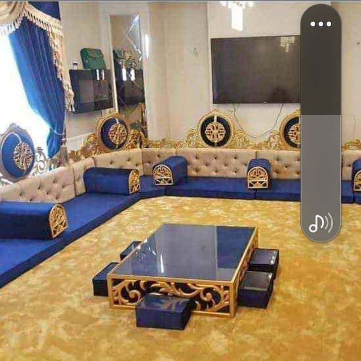 Arabic majlis | sofa cumbed | L shape sofa set for sale in karachi 2