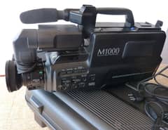 National VHS movie system (NV-M1000)/National VHS camcorder/with case/