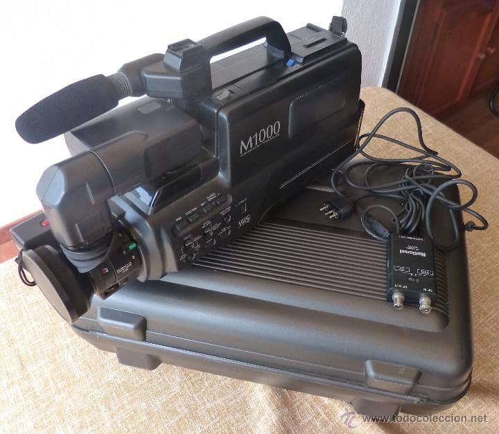 National VHS movie system (NV-M1000)/National VHS camcorder/with case/ 2