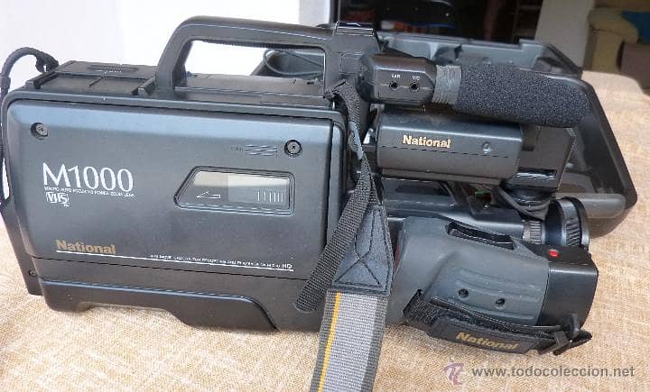 National VHS movie system (NV-M1000)/National VHS camcorder/with case/ 6