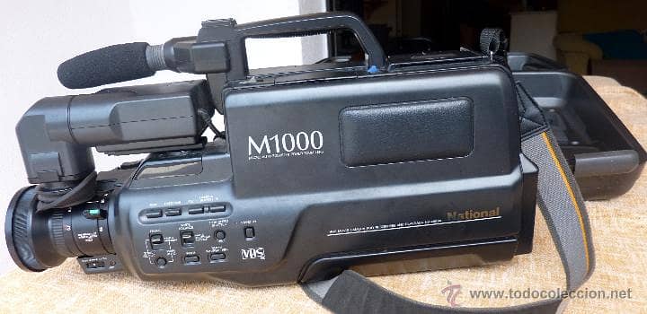 National VHS movie system (NV-M1000)/National VHS camcorder/with case/ 7