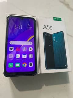 oppo A5s 3gb 32gb box b he PTA approved