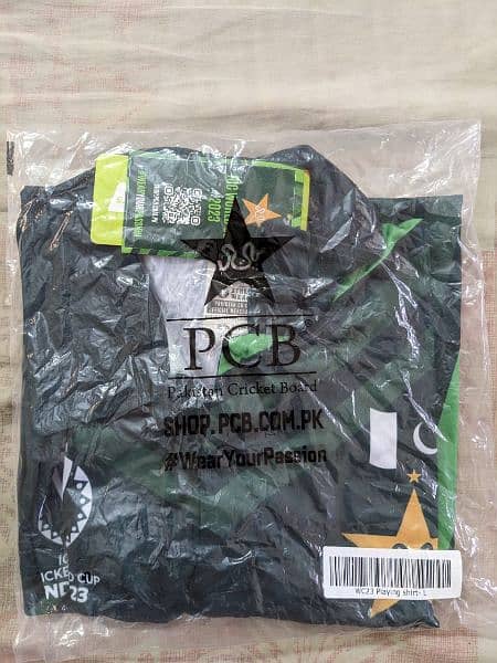 Original Pakistani World Cup Shirt by PCB 2