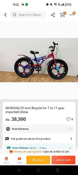 Morgan bicycle for older kids 13