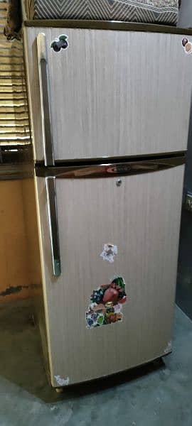 two door fridge for sale good condition 1
