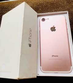 iPhone 7 128 gb Gold  PTA Approved with original box