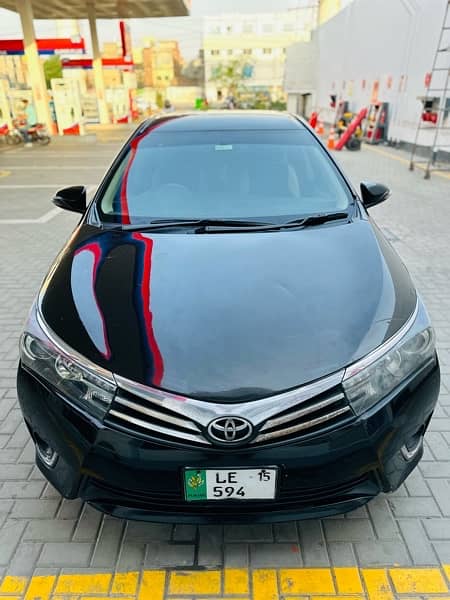 Toyota corrola , GLI automatic 2014 model 2015 registered 3