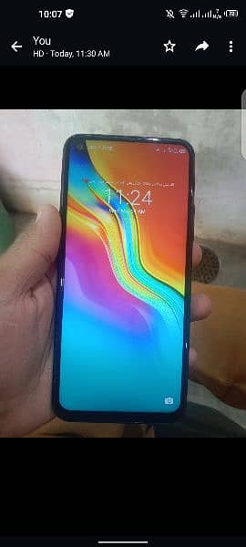 Infinix hot 9.4/128 with All box Call number 03154613961 3