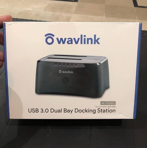 Wavlink USB 3.0 Dual Bay Docking Syation 0