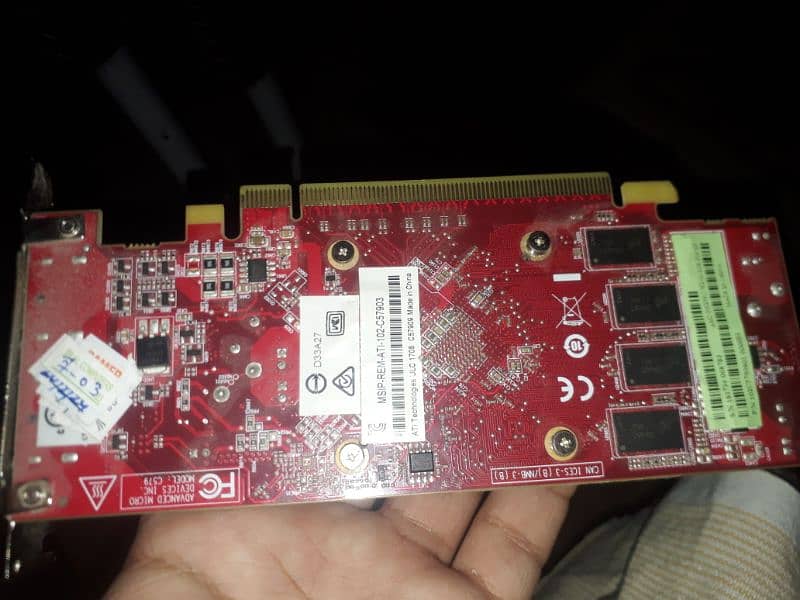 amd w2100 2gb 128 bit graphics card for sale 0