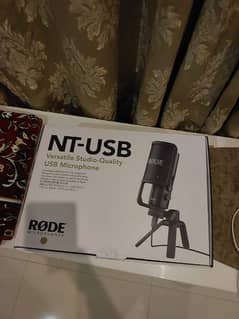 Rode NT-USB Usb microphone 0