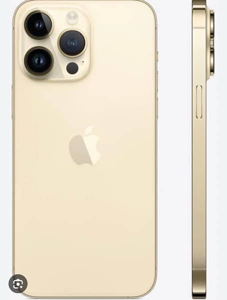 IPhone 14 Pro Max Conditions 10/10 256GB colour Golden 0