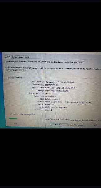 DELL Latitude E6510 Core i5  15" screen size 6