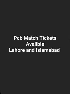 Pcb TICKETS are available Lahore  matches pak Vs Nz t20