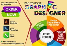 graphic designer and printer