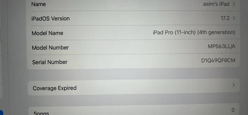 ipad pro M2 cellular plus wifi 4th gen 11 inch 3