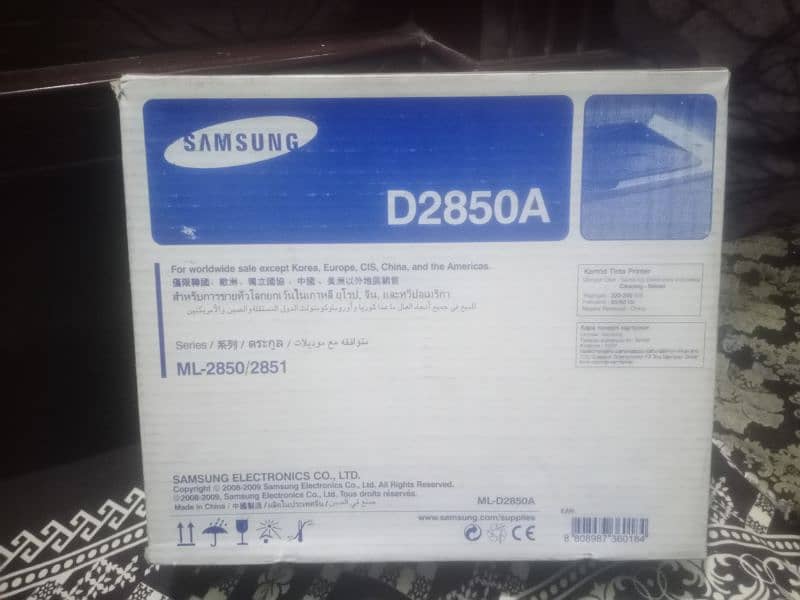 Samsung d2850a toner 0