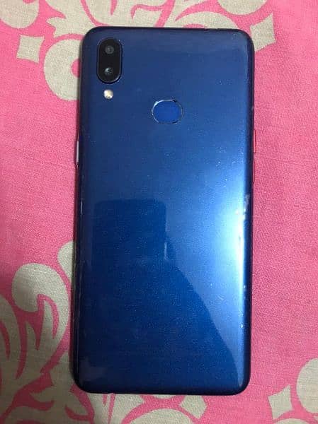 samsung a10s 2.32 blue colour pta approved with box without charger 6