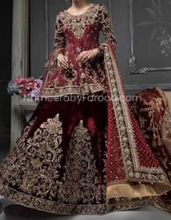 Bridal dress- Baraat wore once