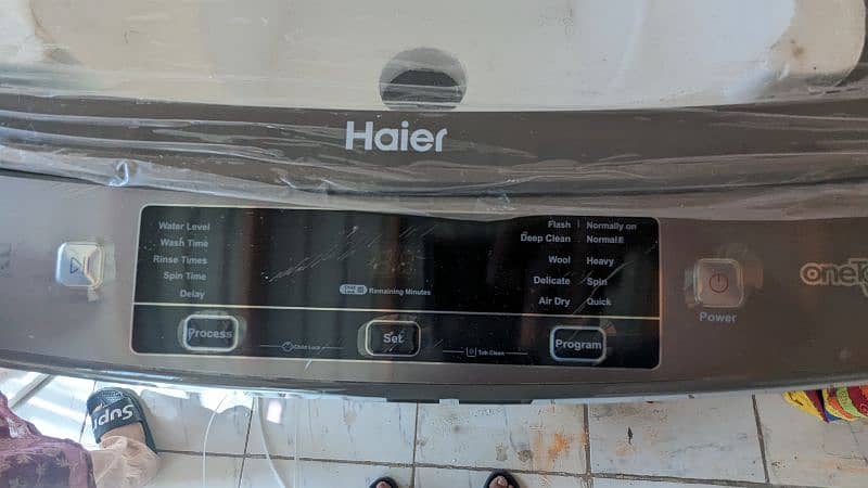 haier automatic washing machine 6