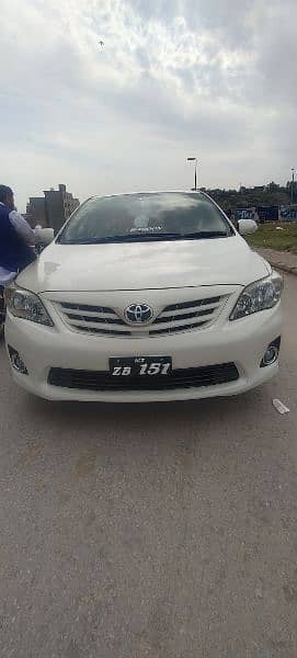Toyota Corolla xli  2011 model 13 register Islamabad 03410570975 0