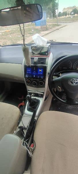 Toyota Corolla xli  2011 model 13 register Islamabad 03410570975 7