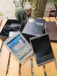 Blackberry passport silver special edition( PTA OFFICIAL APPROVED ) 0