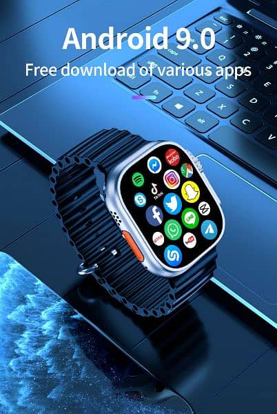 S8 4g sim supported android watch 5