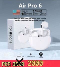 I phone pro 6 earbuds