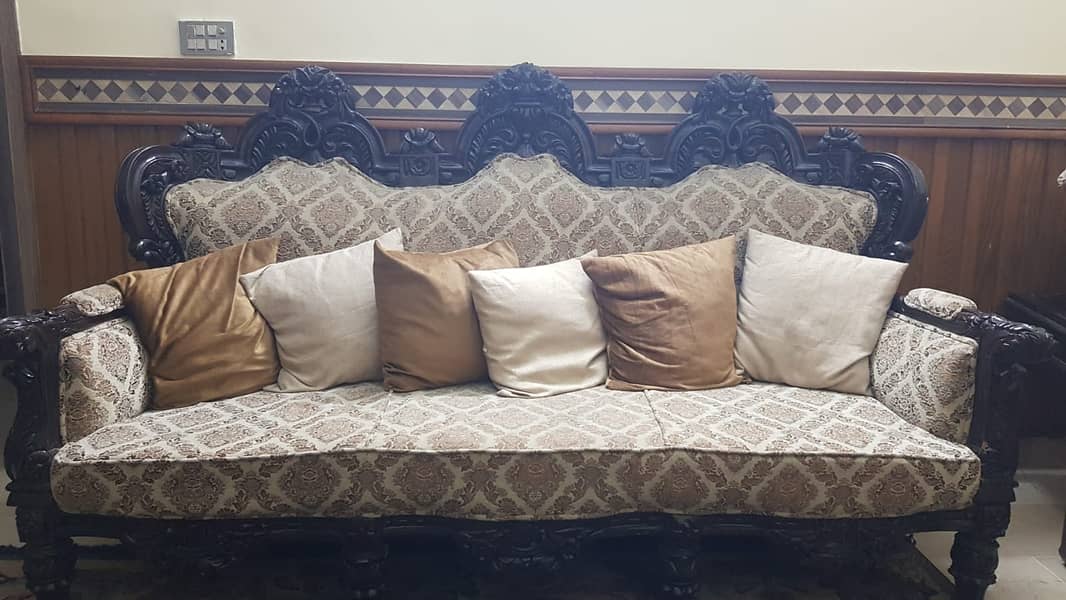 Chiniot furniture 7 seater sofa set 5