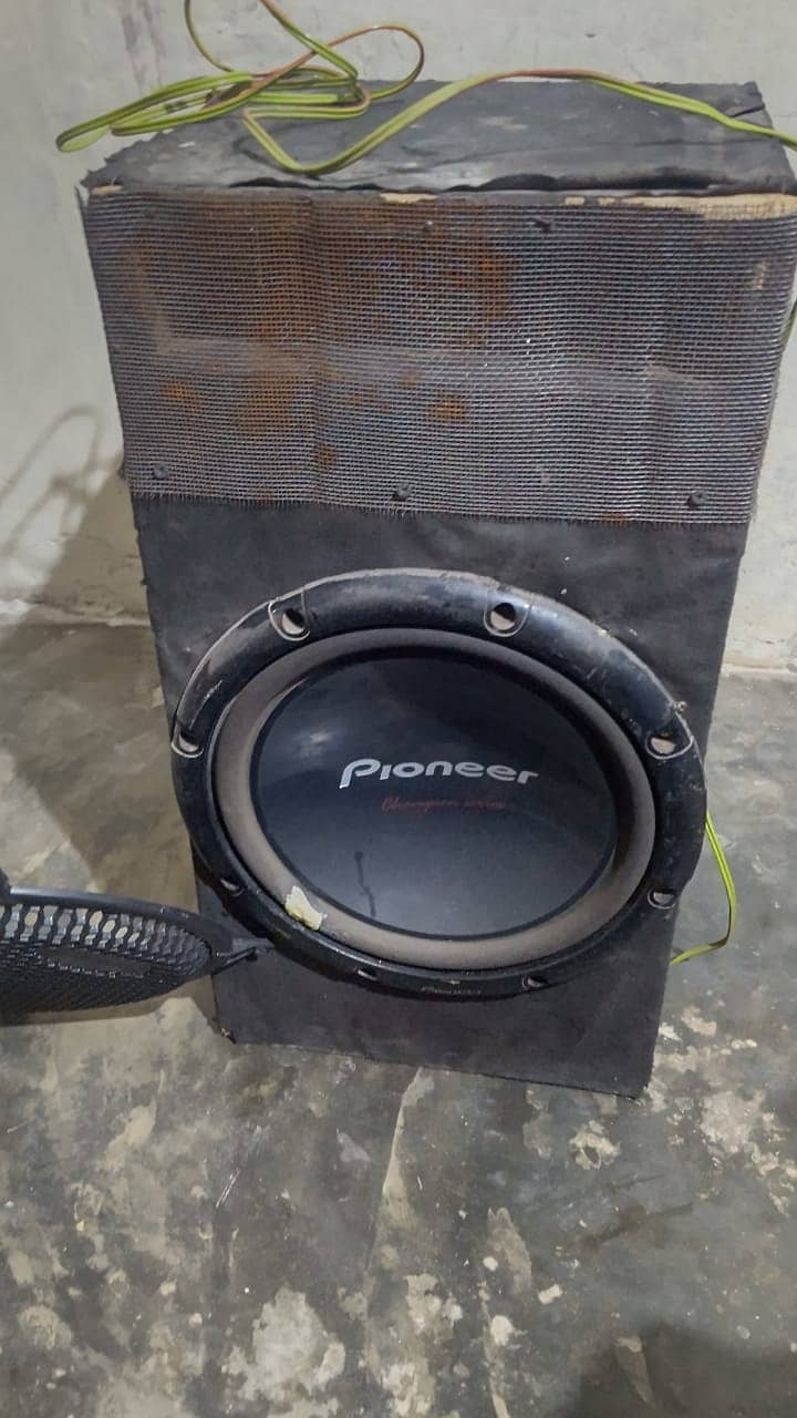 Pioneer genuine sub woofer 309 model champion series 0