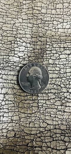 USA Quarter dollar 1987 Liberty