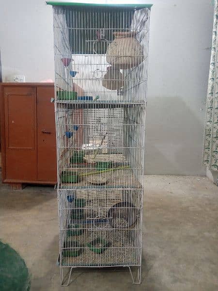 BIRDS CAGE BEST FOR ALL TYPES OF PARROTS AND FINCHES ALMOST NEW 2