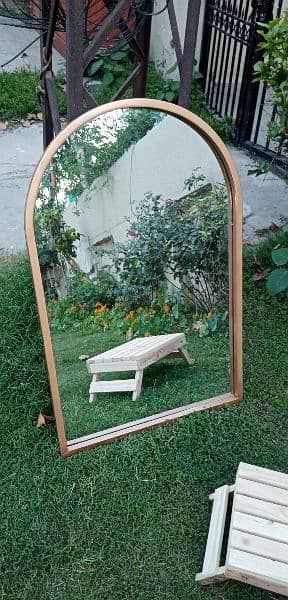 Beautiful full length Arched Mirror 3