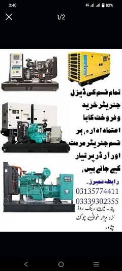 generator Diesel gas petrol