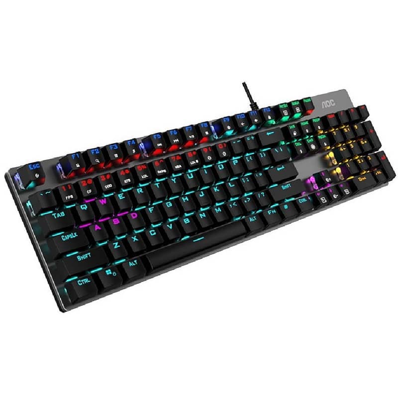 AOC GK410 RGB Gaming Mechanical Blue Swtich Keyboard 3