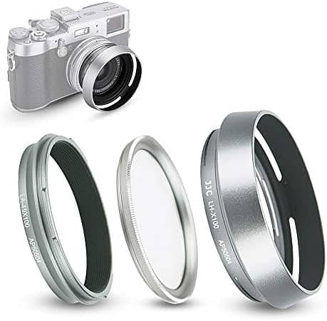 FUJIFILM - X100 series lens hood & adapter - Genuine & New 1