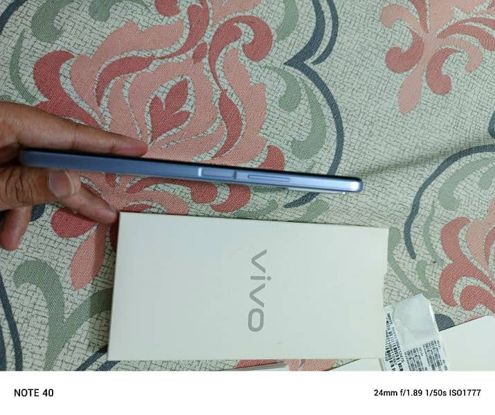 vivo y21t just mobile and box no charge 10/10 (128 gb) (4+1 ) ram 6