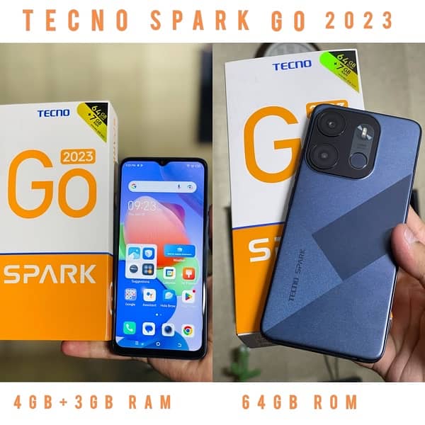 Tecno Spark GO 2023 7GB RAM 64GB ROM 0