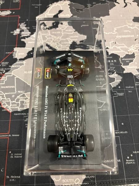 original Mercedes Lewis Hamilton F1 W-14 car 4