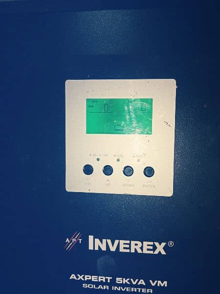 The inverter is for sell   It is a good condition.  One year used 5kw 1